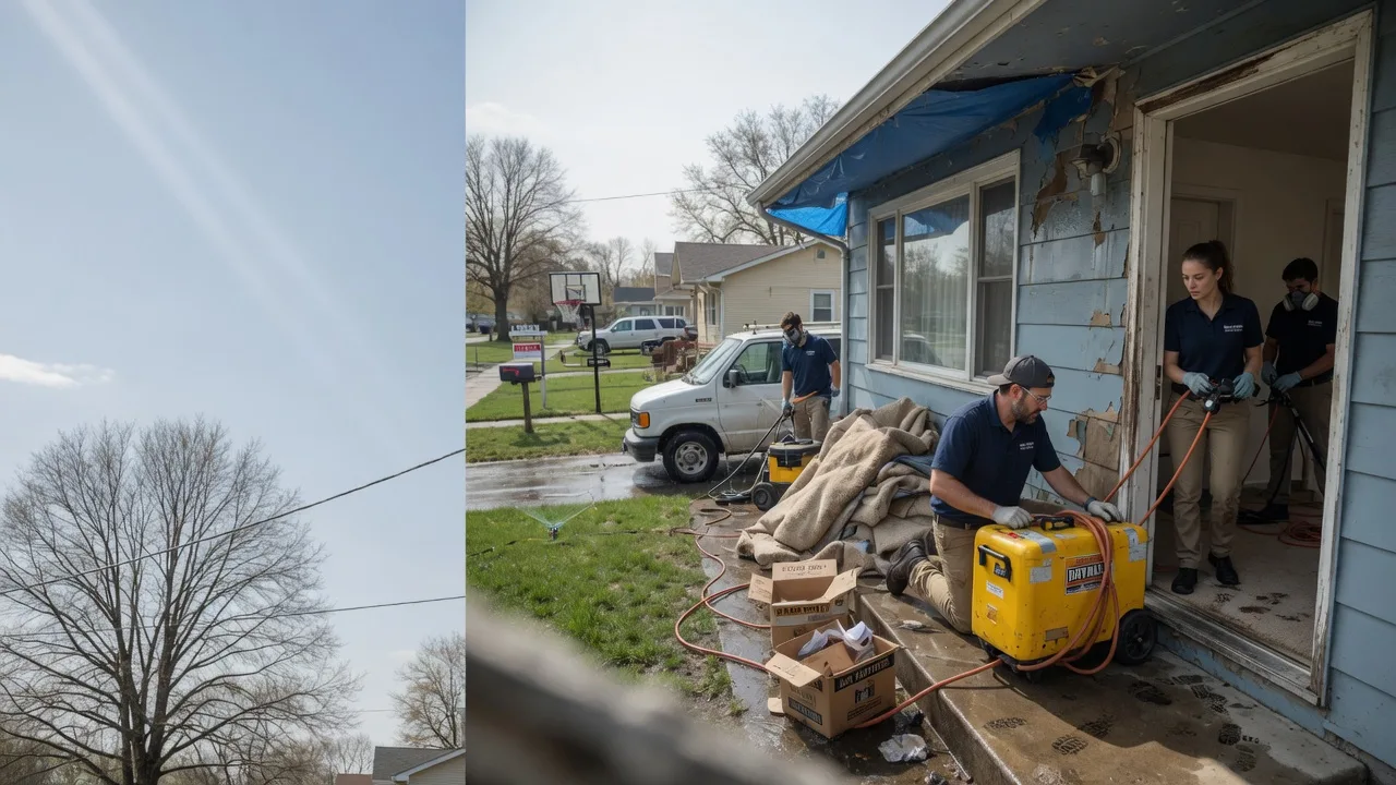 Basement Flood Cleanup in Scandinavia, WI near me